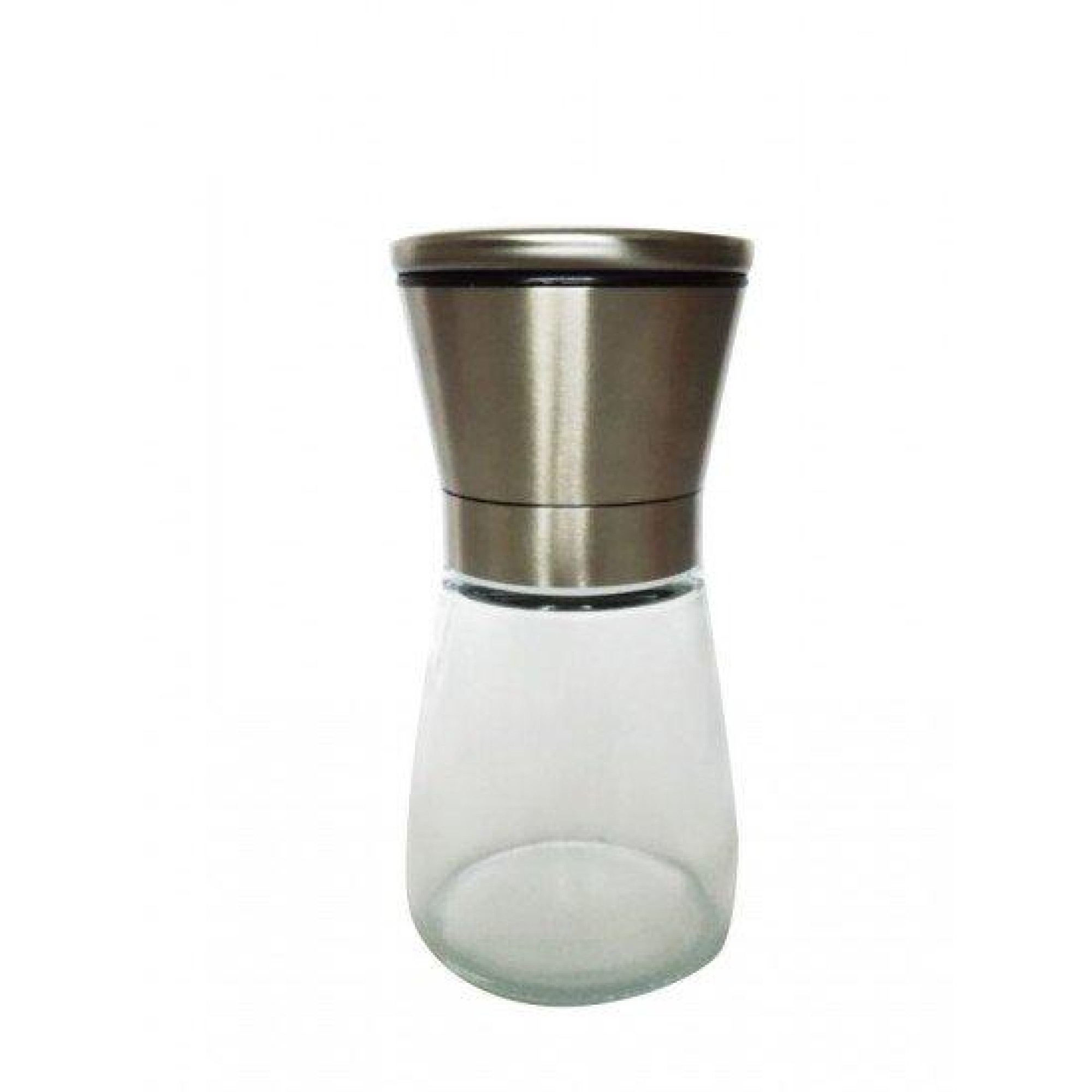 Μύλος Γυάλινος με Inox Καπάκι