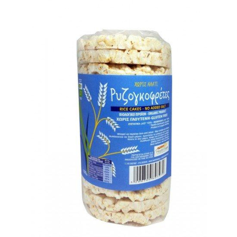 Ρυζογκοφρέτες Χωρίς Αλάτι Βιολογικές