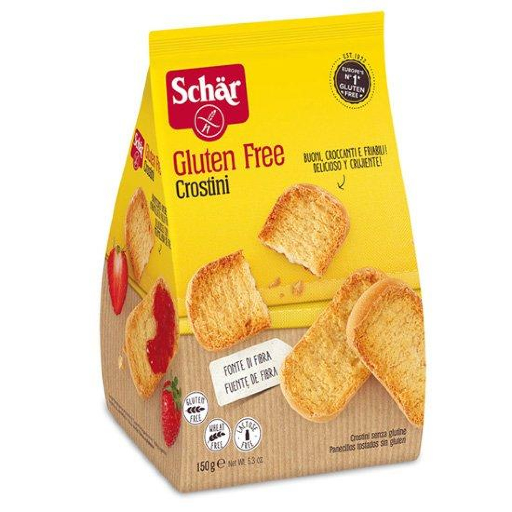 Παξιμαδάκια ‘Crostini’ Χωρίς Γλουτένη (150γρ)