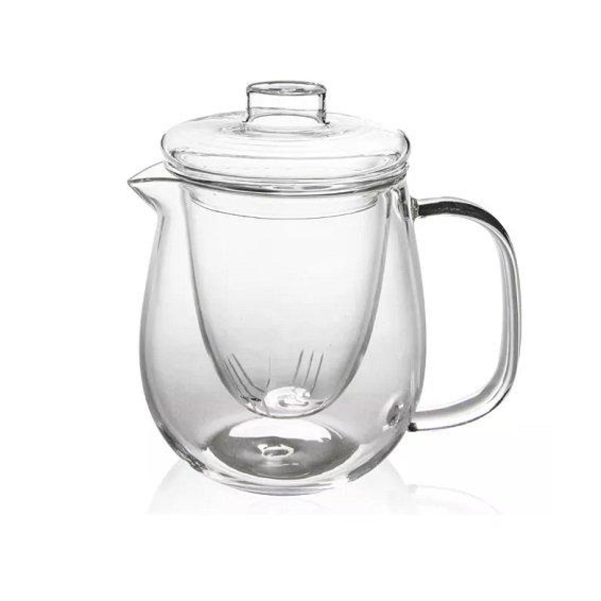 Τσαγιέρα-Καφετιέρα με Φίλτρο Γυάλινο 600ml.