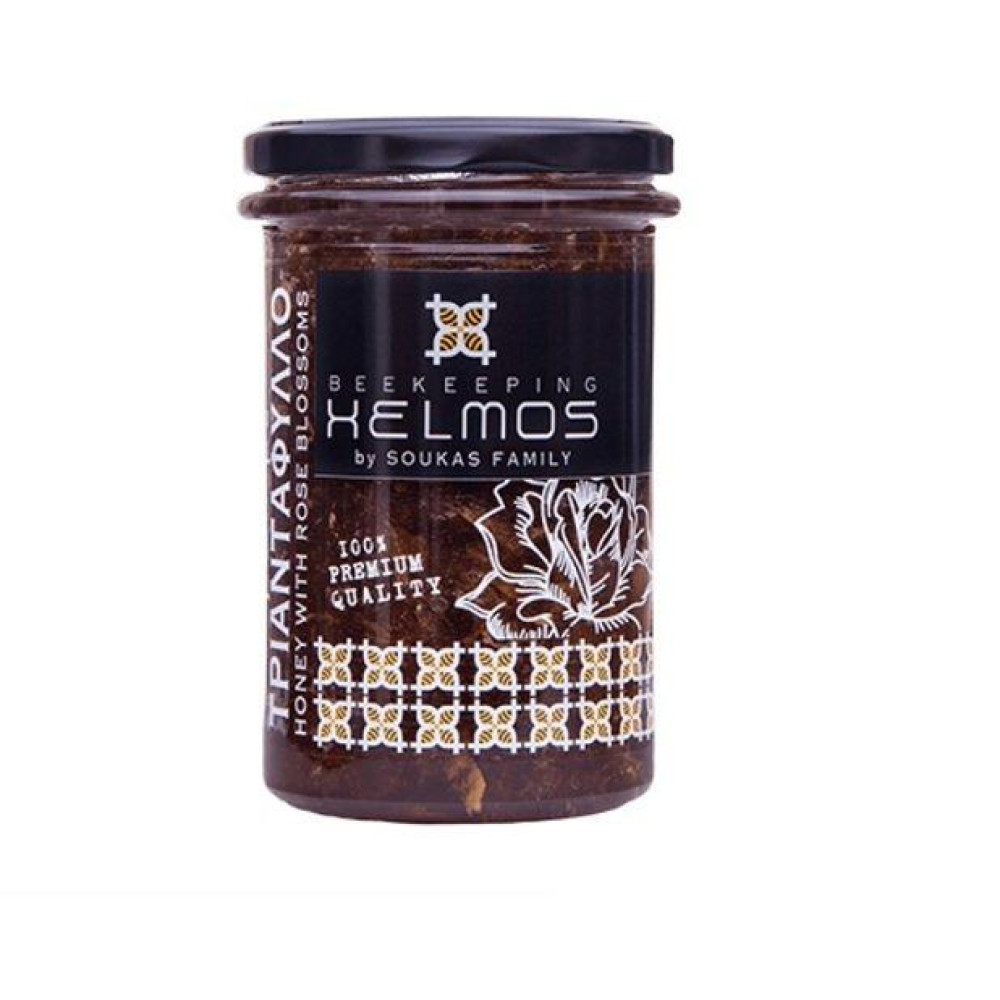 Χελμός Μέλι με Τριαντάφυλλο 370gr.