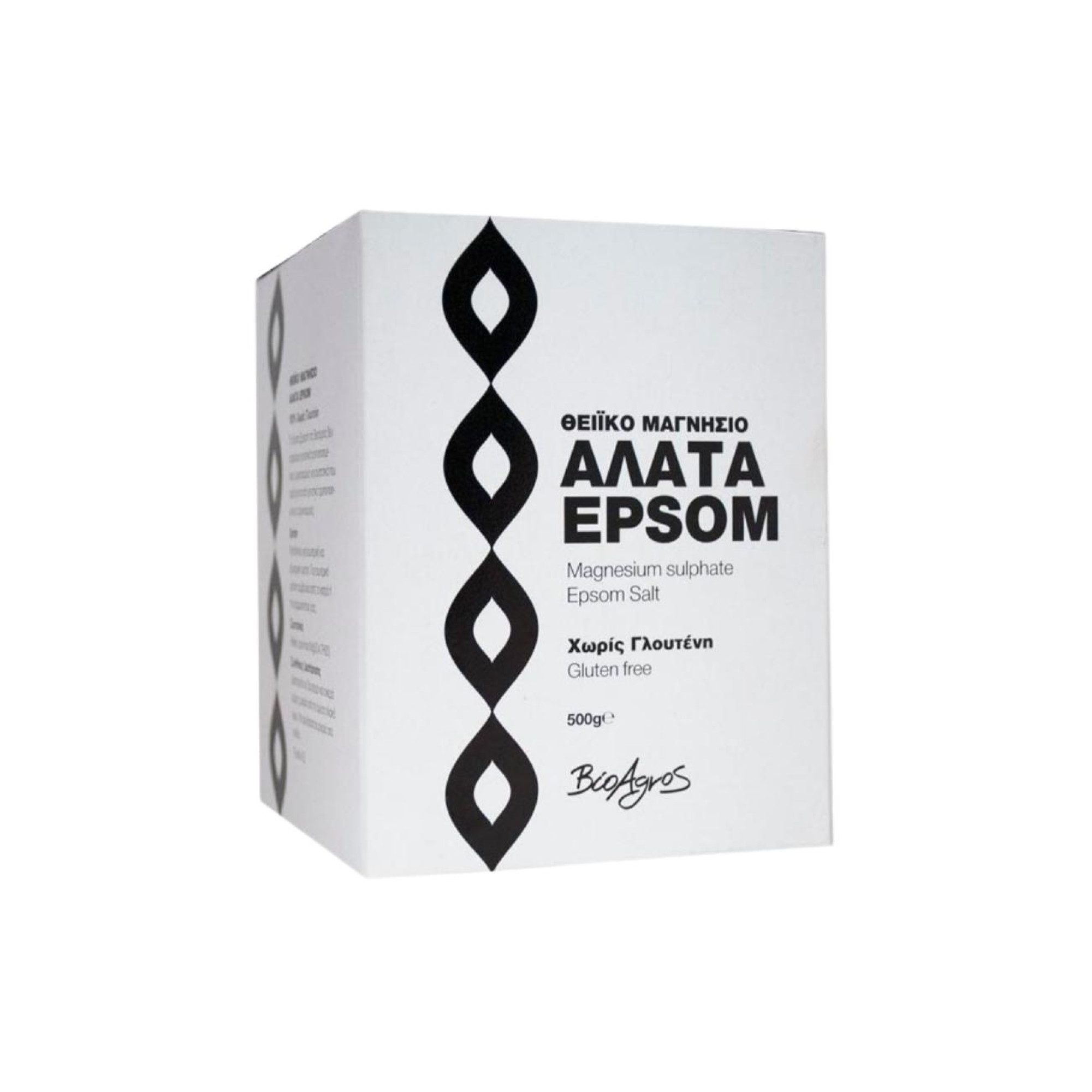 Άλατα Epsom χωρίς γλουτένη 500g Βιοαγρός