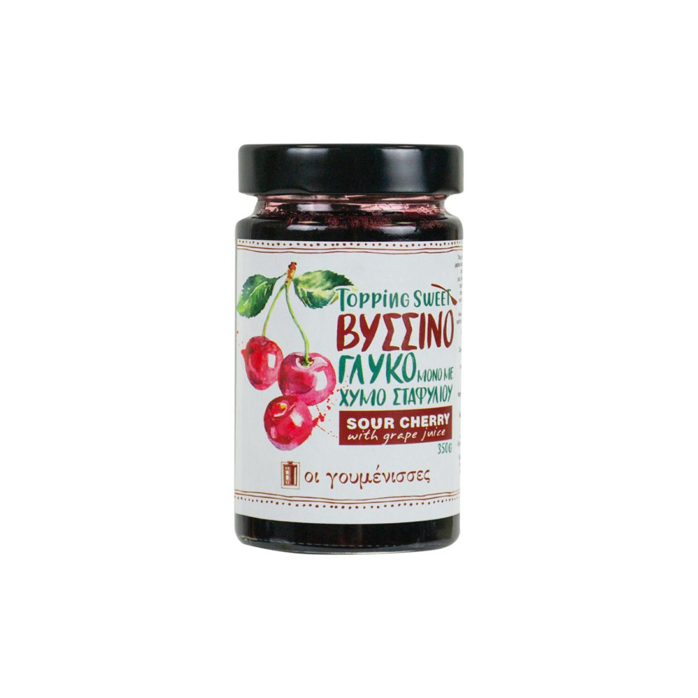 Γλυκό του κουταλιού Βύσσινο 350 gr. - Οι Γουμένισσες