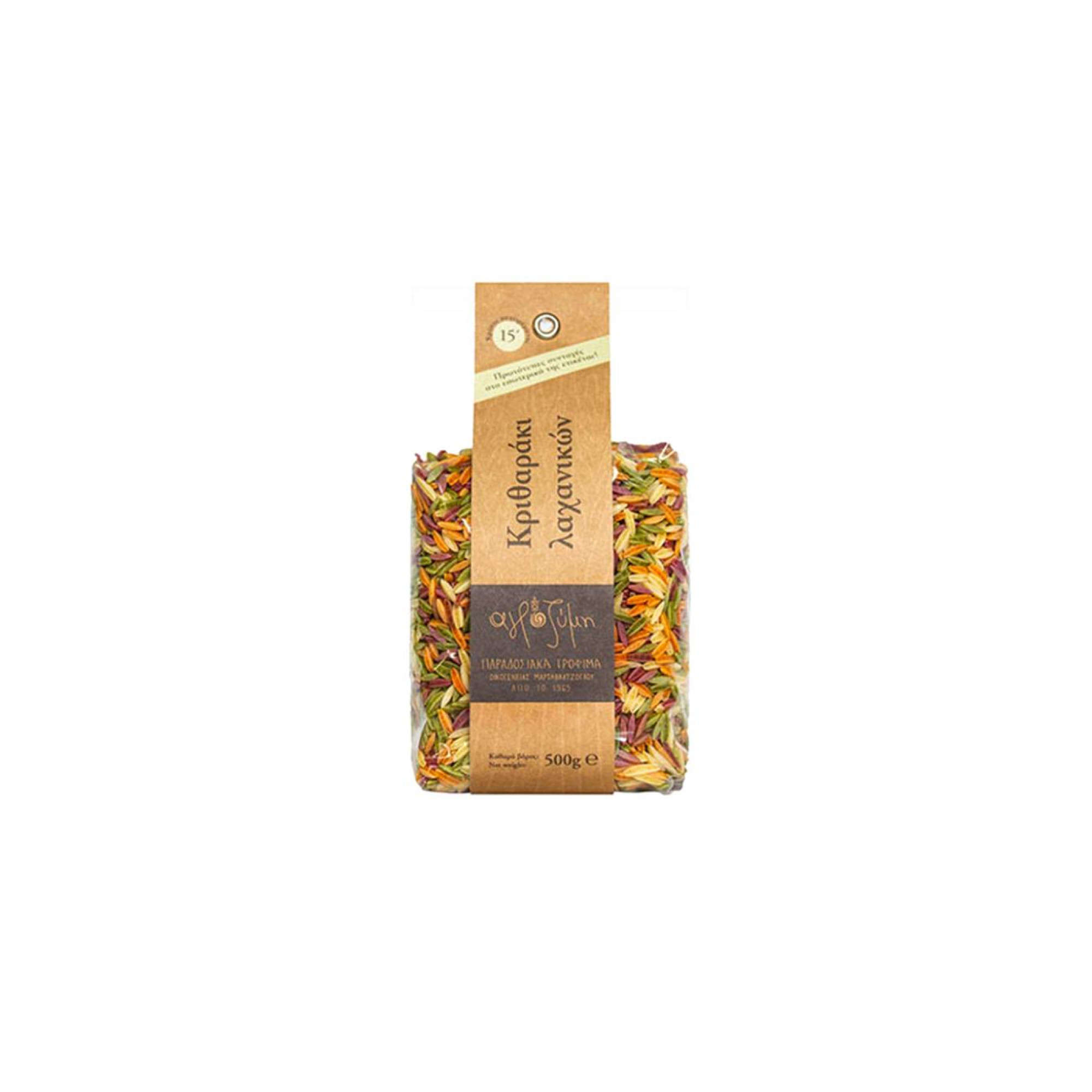 Κριθαράκι Λαχανικών 500γρ. - Αγροζύμη