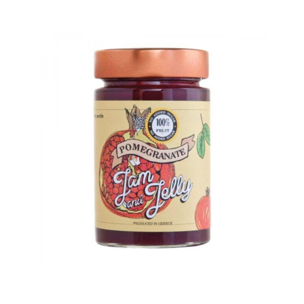 Jam and Jelly Άλειμμα Ρόδι (χωρίς ζάχαρη)