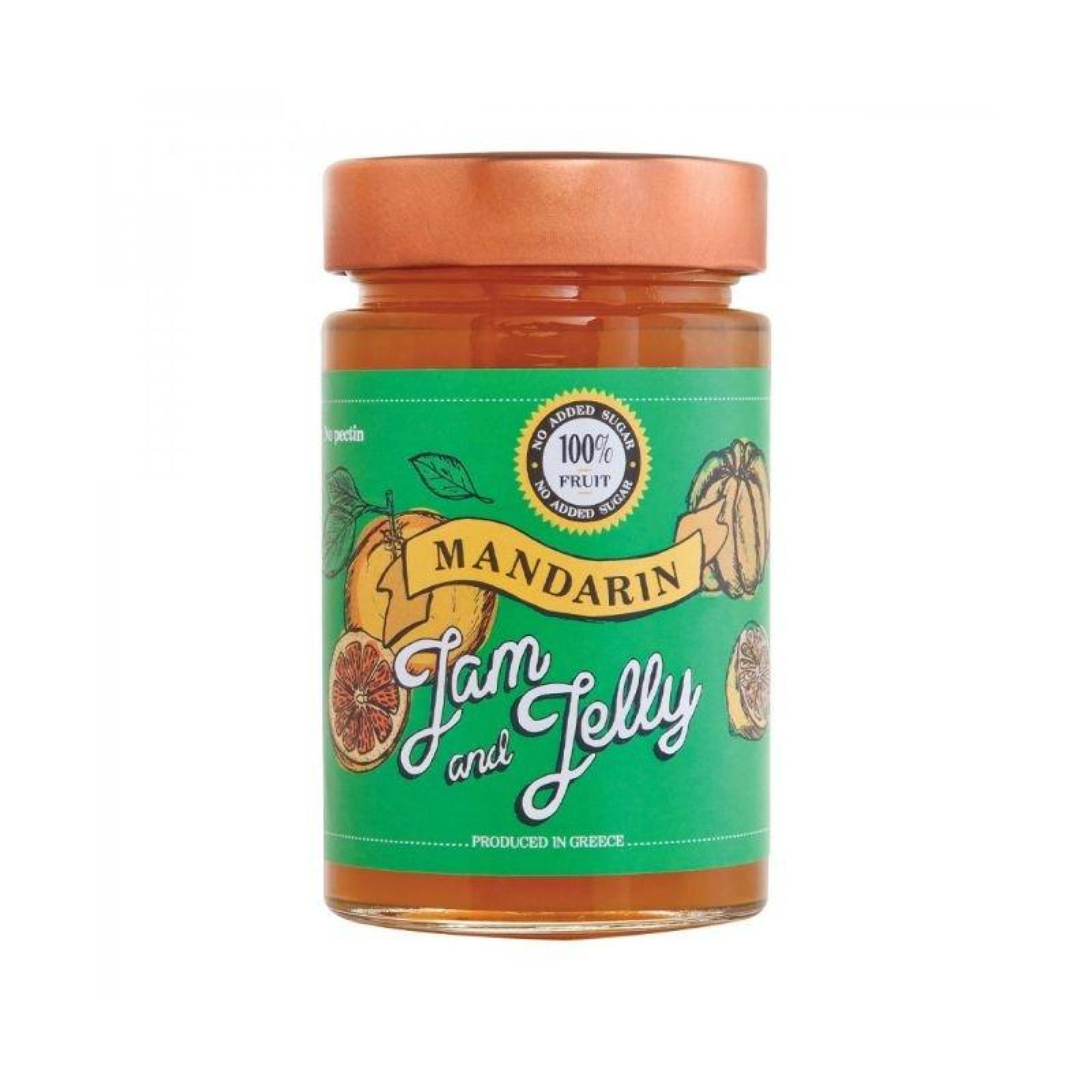 Jam and Jelly Άλειμμα Μανταρίνι (χωρίς ζάχαρη)