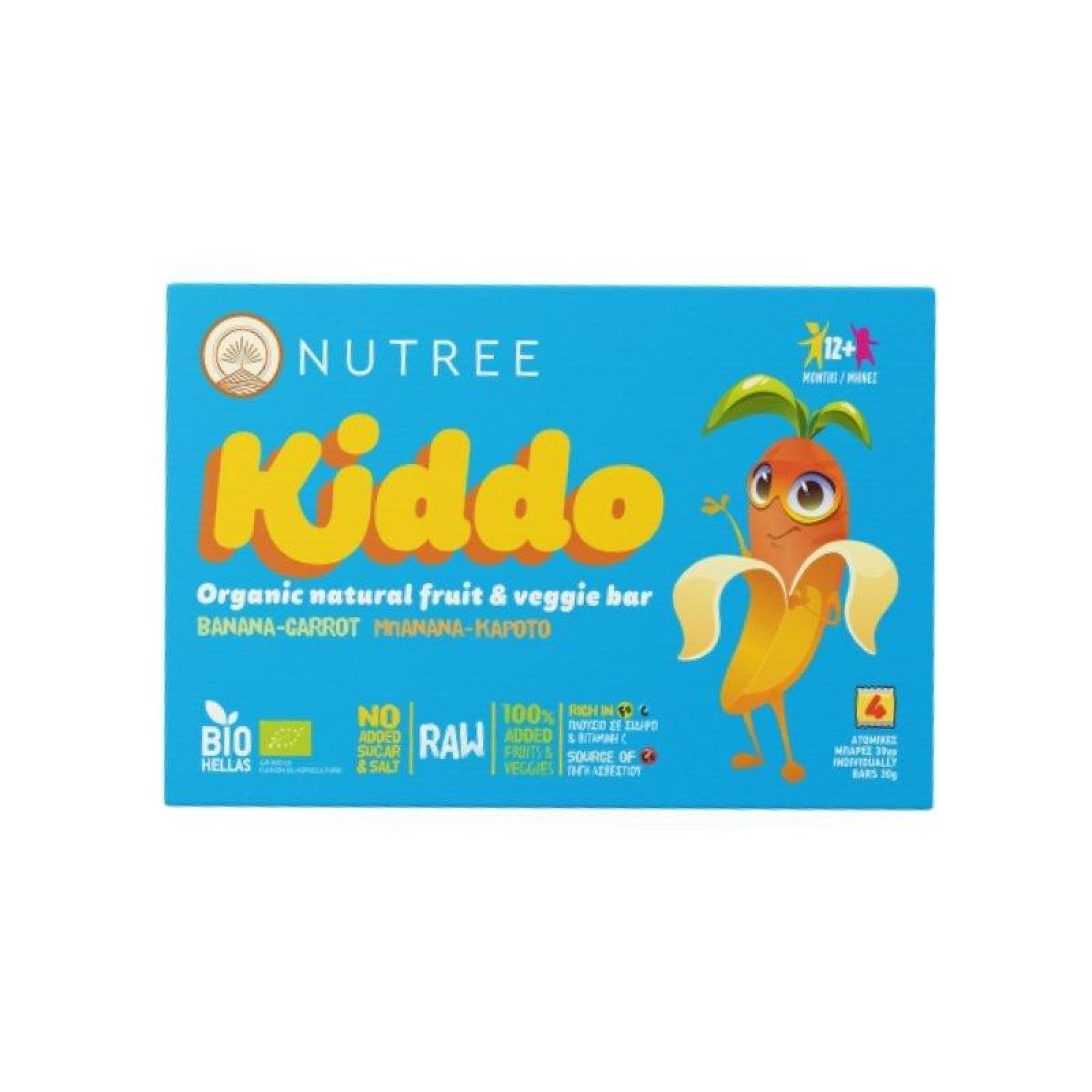 Μπανάνα - Καρότο 125g - Nutree