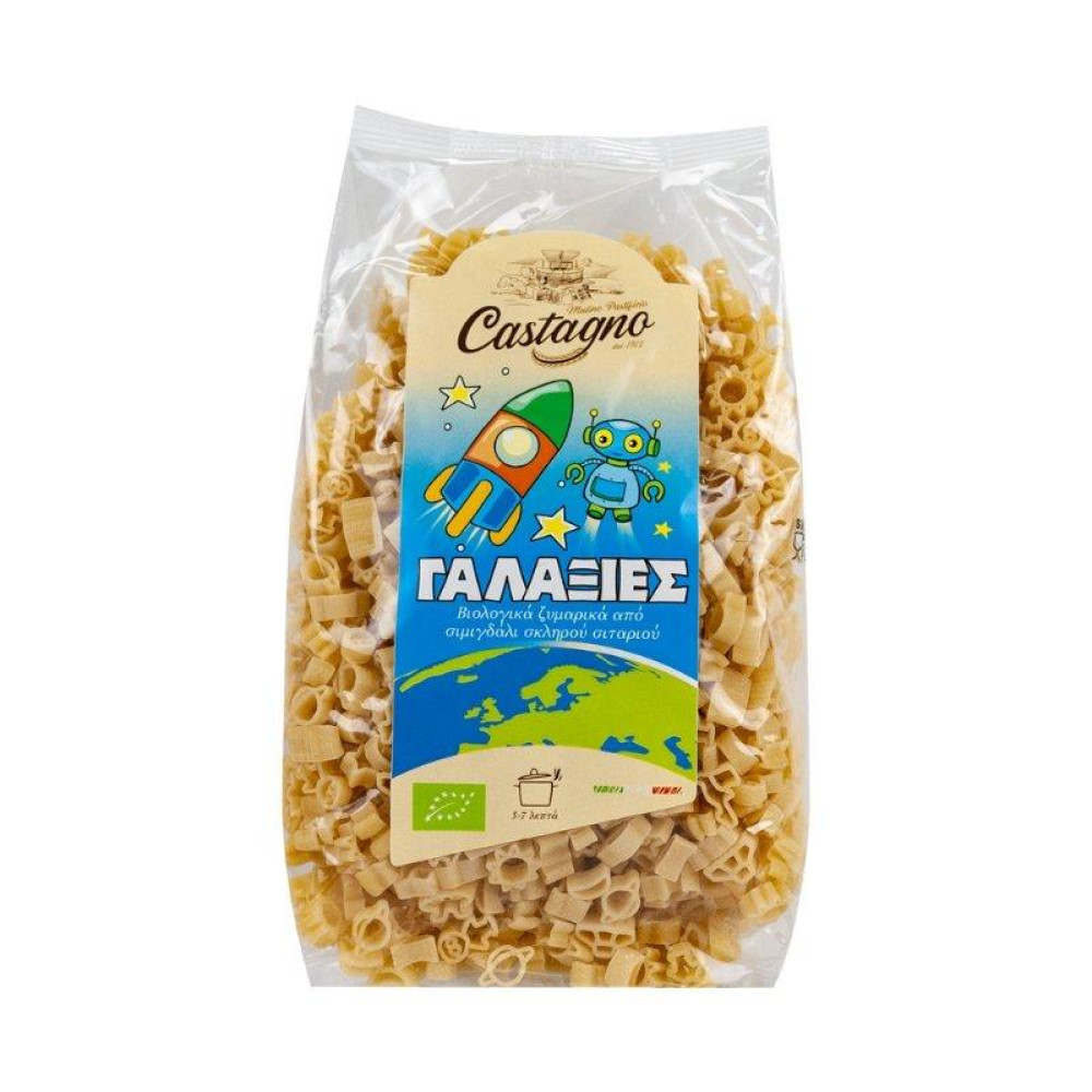 Παιδικά Ζυμαρικά Διάστημα 500g Castagno - Βιοαγρός Bio