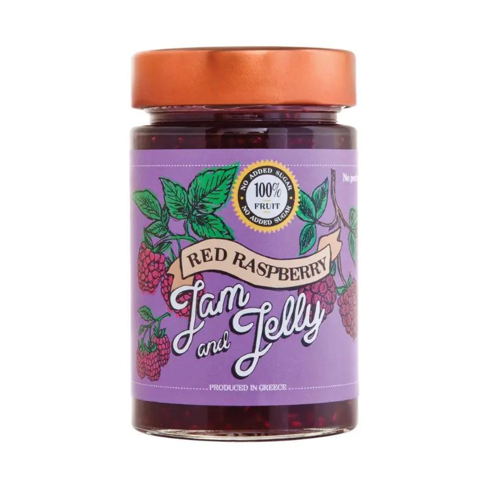 Jam and Jelly Άλειμμα Κόκκινο Βατόμουρο (χωρίς ζάχαρη)