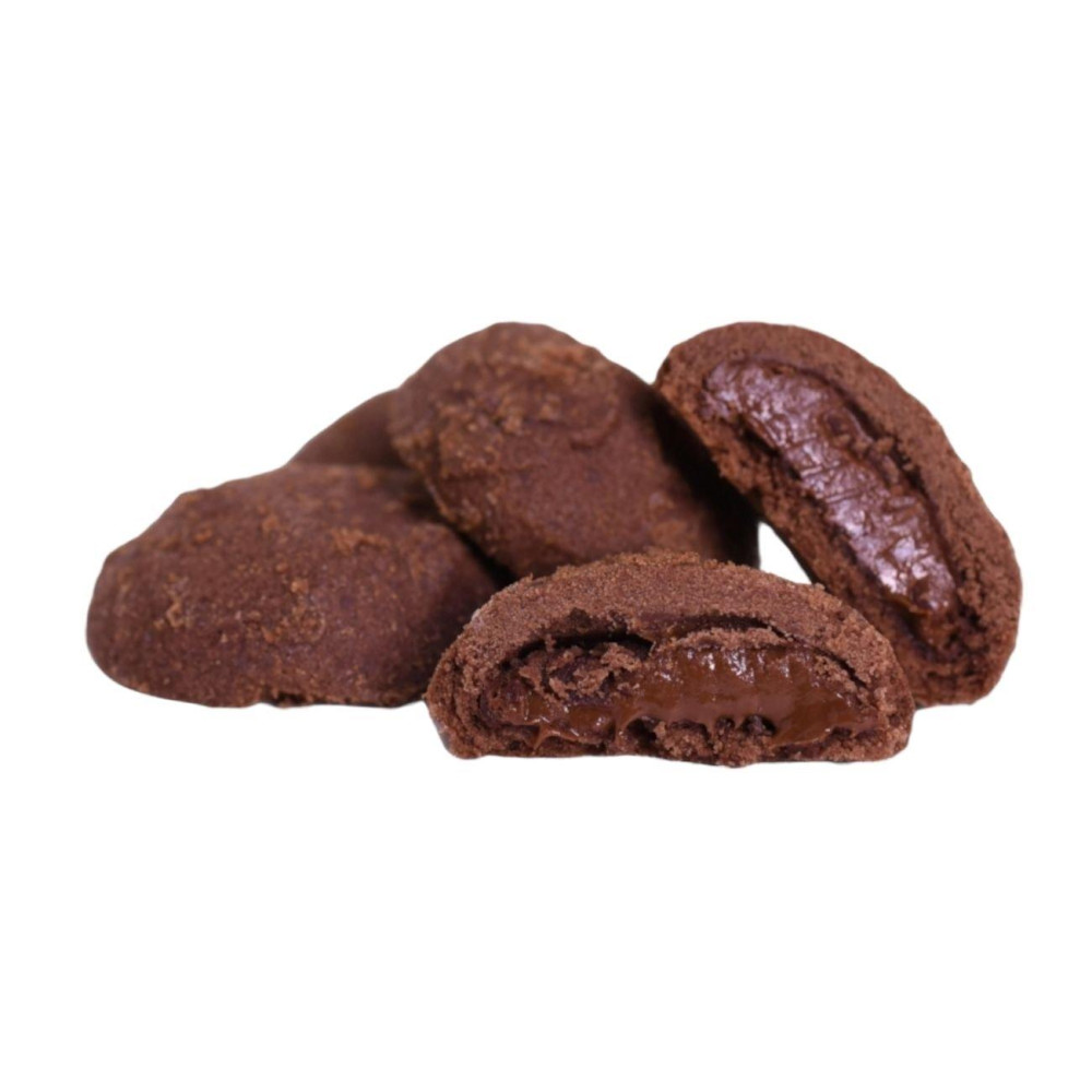 Χειροποίητο Mini Cocoa Cookie με Πραλίνα Σοκολάτας